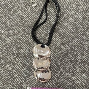 St. Thomas Silver-Tone Pendant Necklace